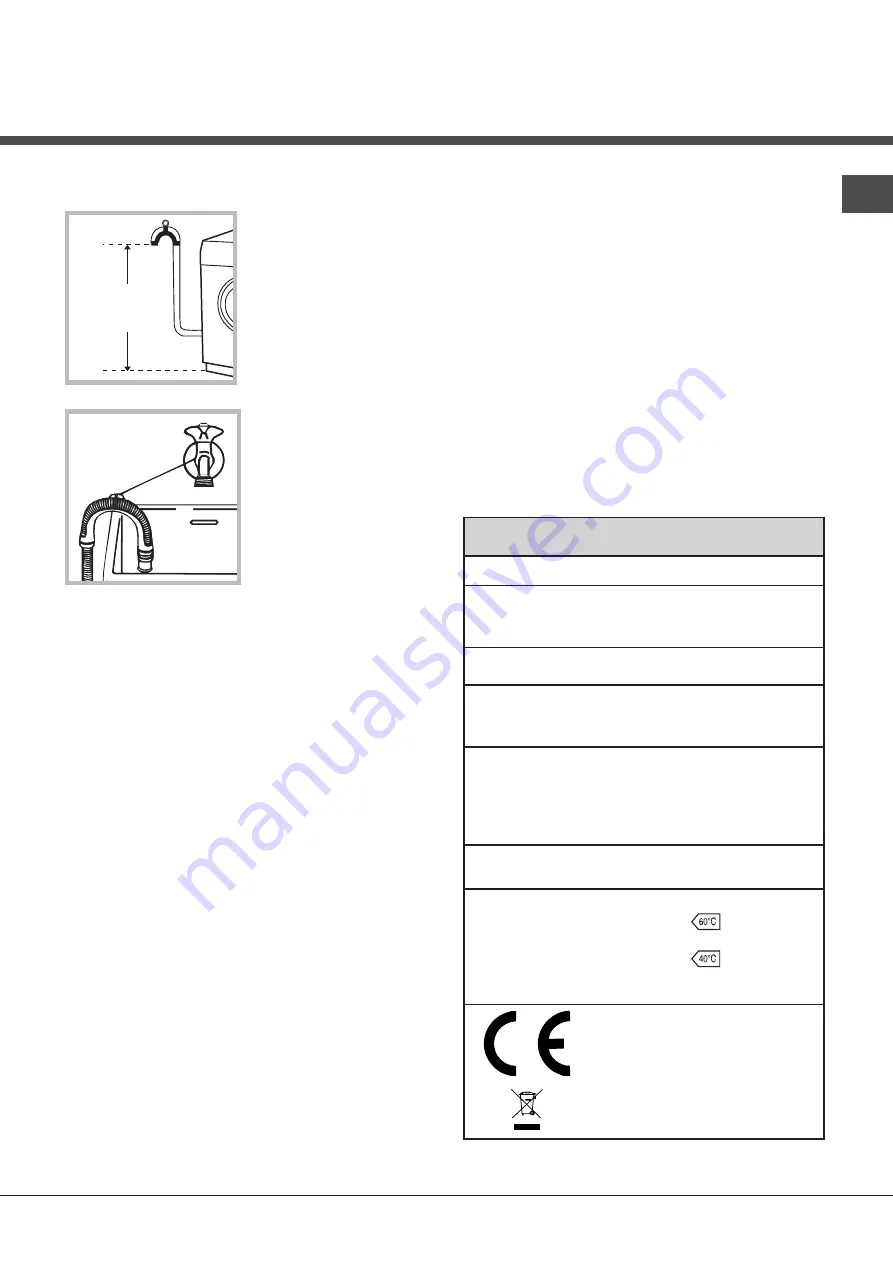 Hotpoint Ariston AQUALTIS AQ105F 29D Скачать руководство пользователя страница 3