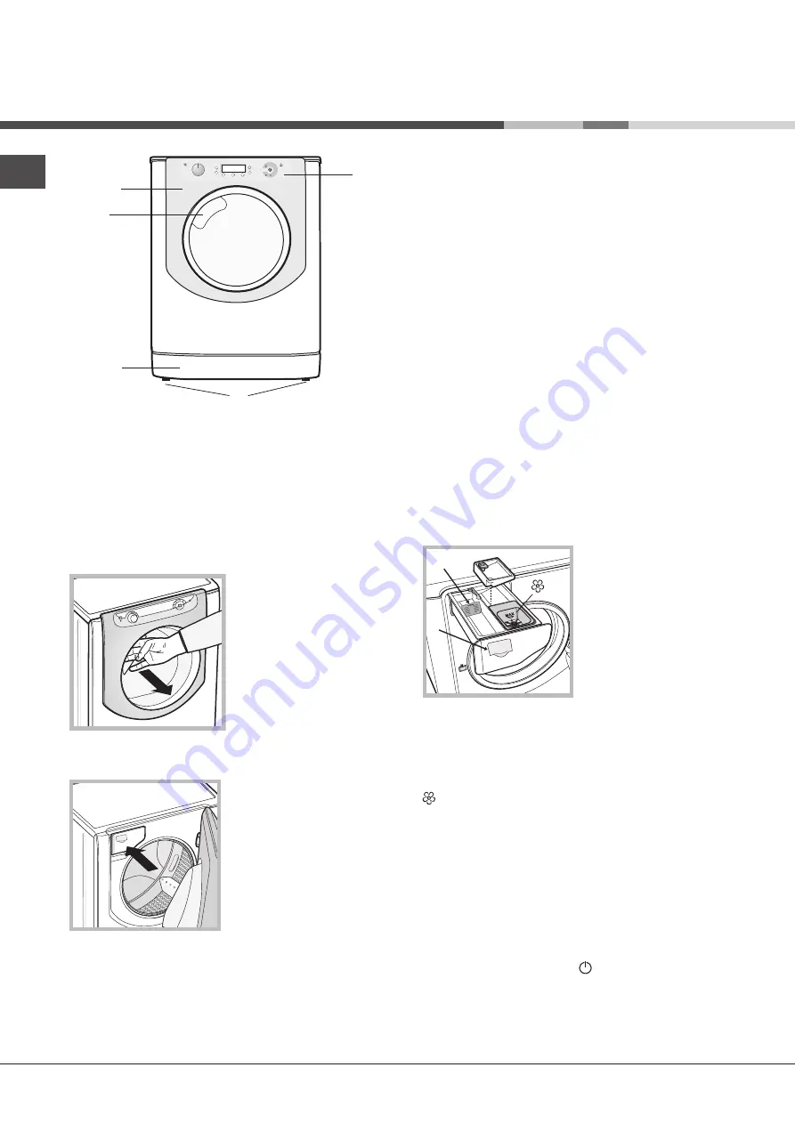 Hotpoint Ariston AQUALTIS AQ105F 29D Instructions For Installation And Use Manual Download Page 6