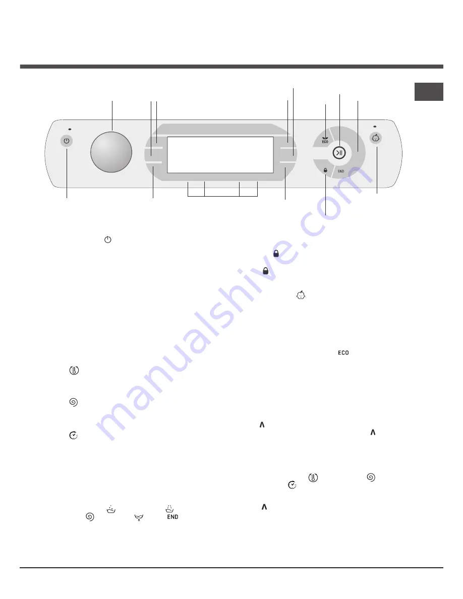 Hotpoint Ariston AQUALTIS AQ114D 697D Instructions For Installation And Use Manual Download Page 29