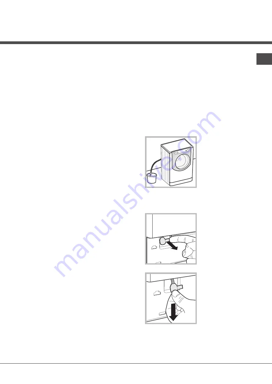 Hotpoint Ariston AQUALTIS AQ114D 69D Instructions For Installation And Use Manual Download Page 9