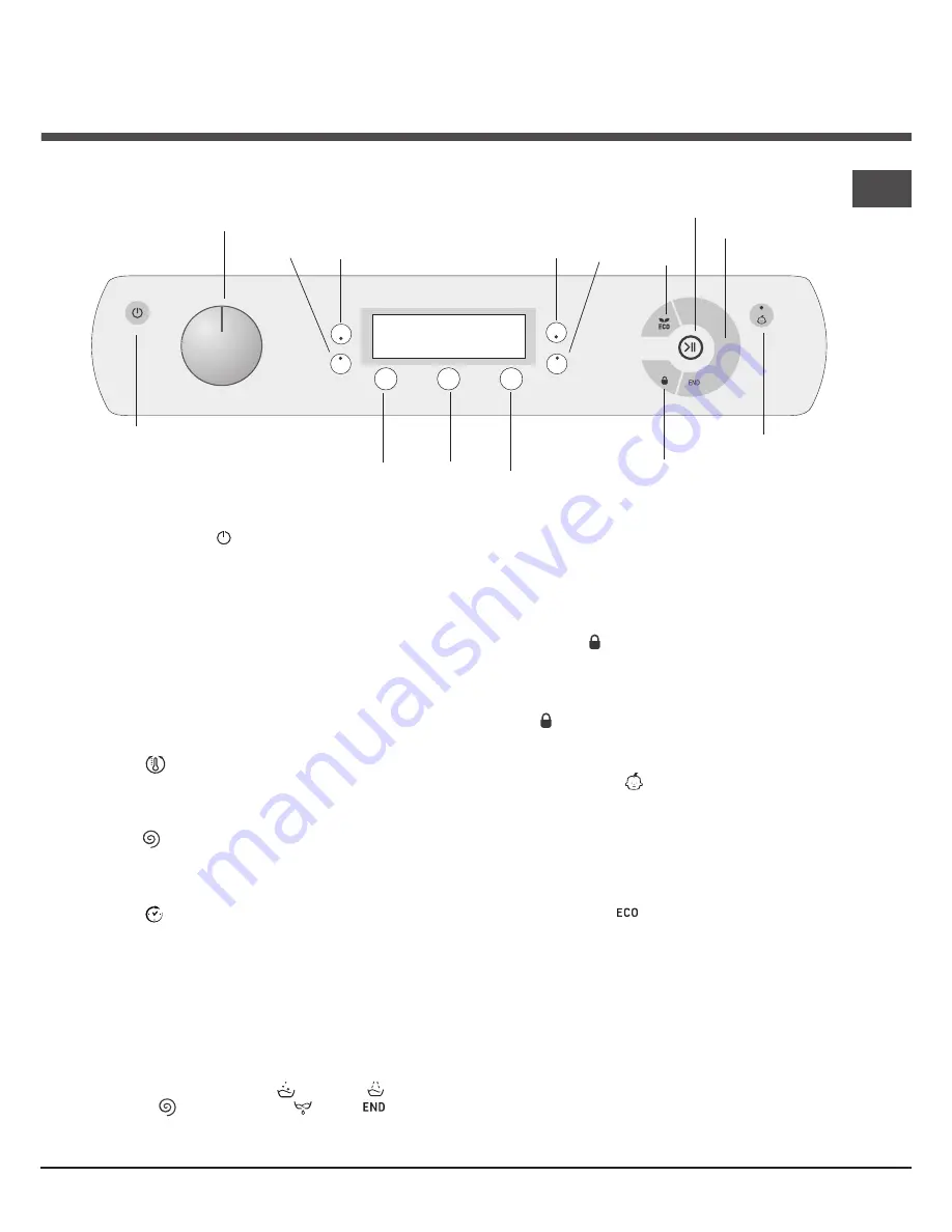 Hotpoint Ariston AQUALTIS AQ83F 29 Instructions For Installation And Use Manual Download Page 29