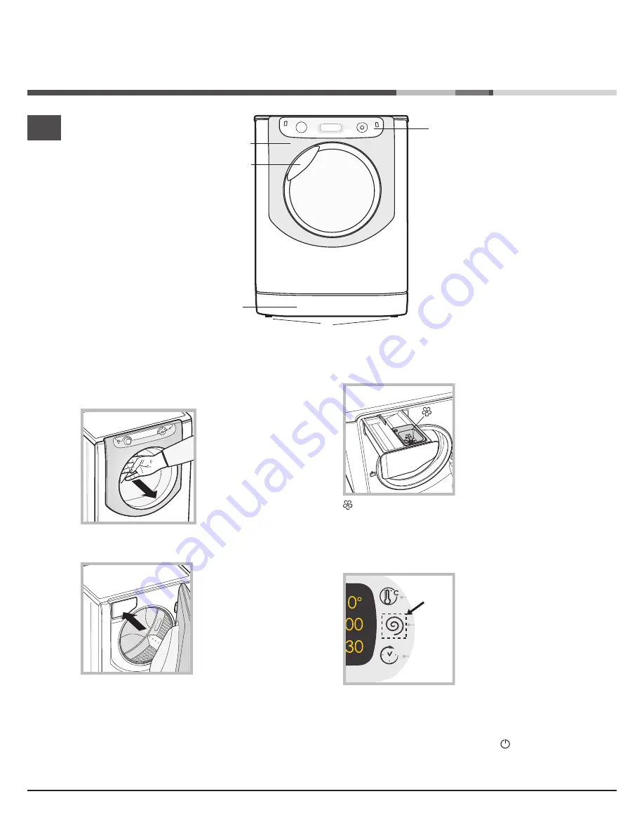 Hotpoint Ariston AQUALTIS AQ9D 292 I Скачать руководство пользователя страница 4