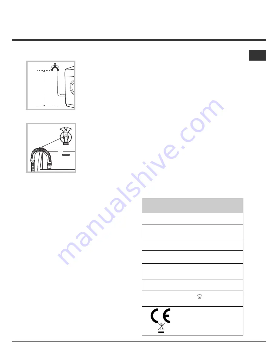 Hotpoint Ariston AQUALTIS AQ9D 691 U Instructions For Installation And Use Manual Download Page 15