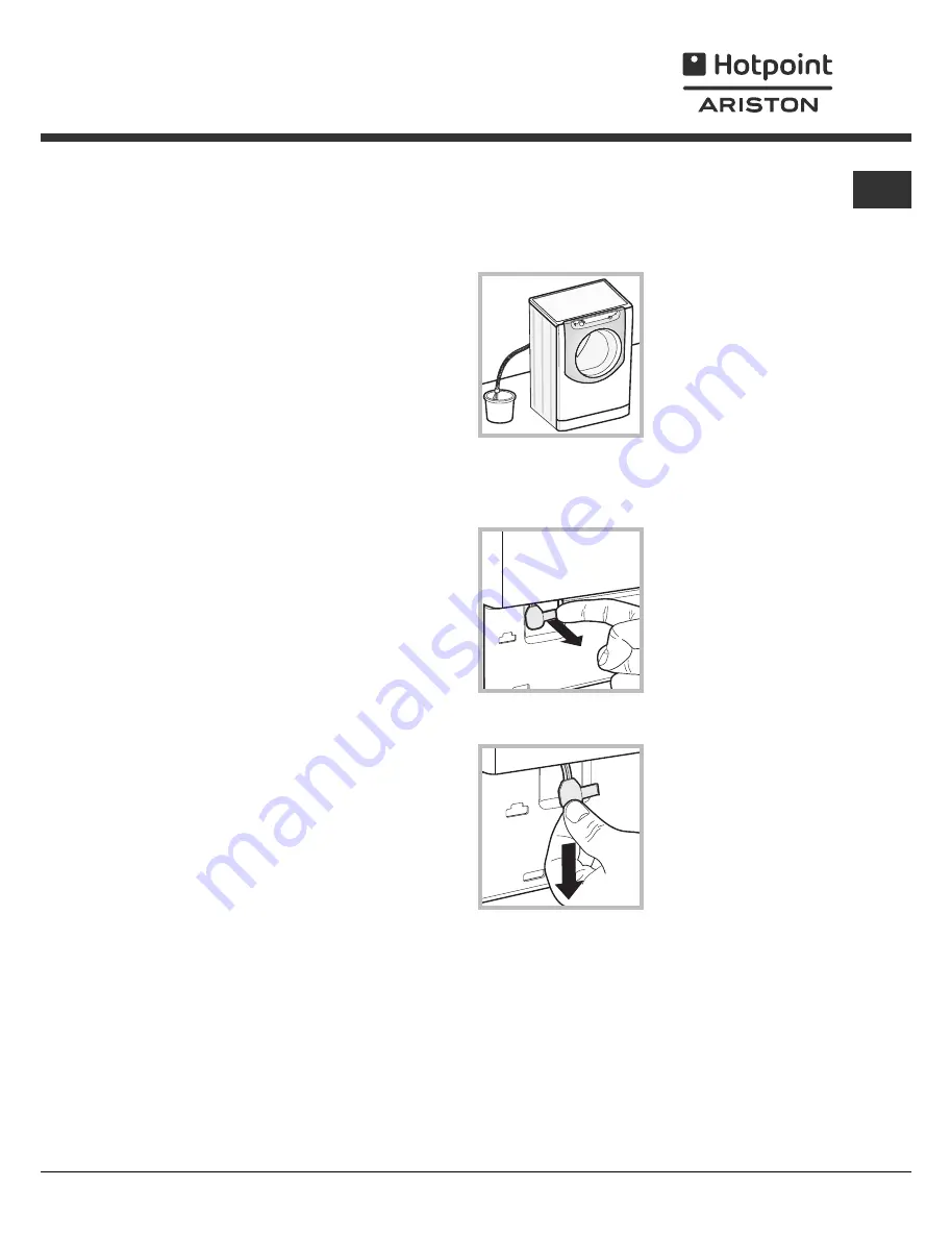 Hotpoint Ariston AQUALTIS AQ9F 49 U Instructions For Installation And Use Manual Download Page 9