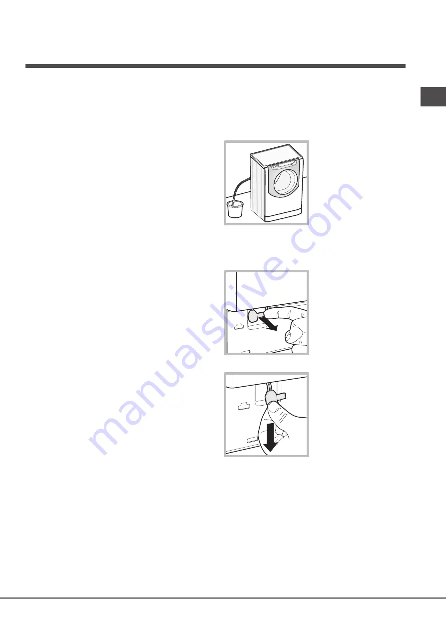 Hotpoint Ariston AQUALTIS AQ9F 491 U Instructions For Installation And Use Manual Download Page 57