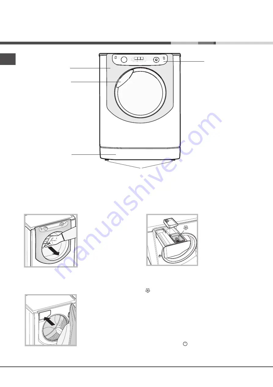 Hotpoint Ariston AQUALTIS AQ9F 491 U Скачать руководство пользователя страница 64