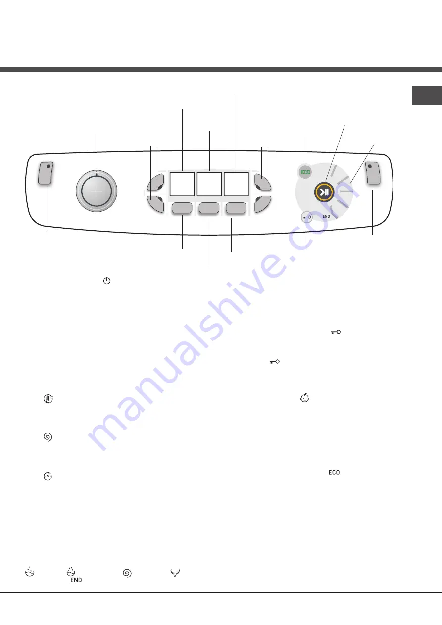 Hotpoint Ariston AQUALTIS AQ9F 491 U Instructions For Installation And Use Manual Download Page 65