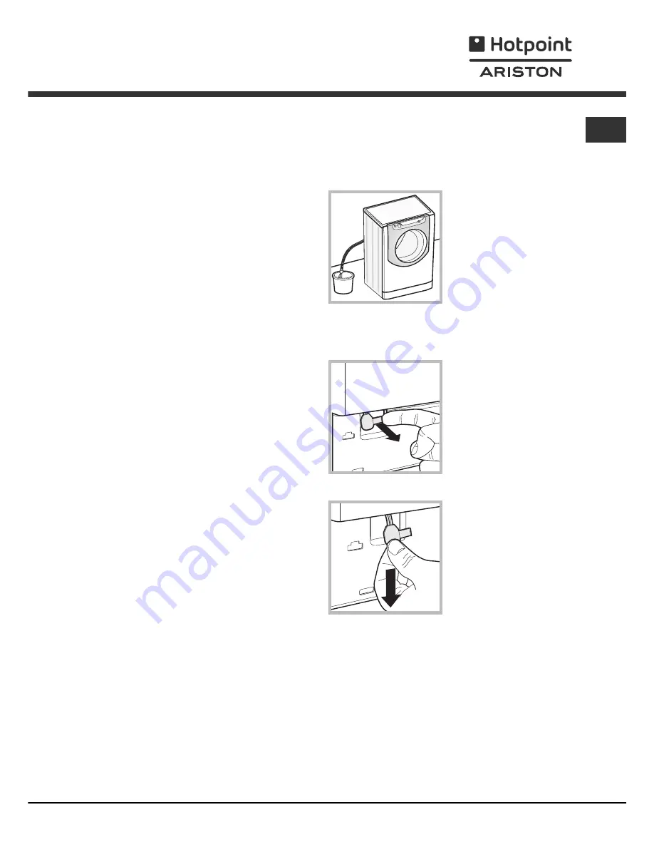 Hotpoint Ariston aqualtis aq9f49u Instructions For Installation And Use Manual Download Page 33