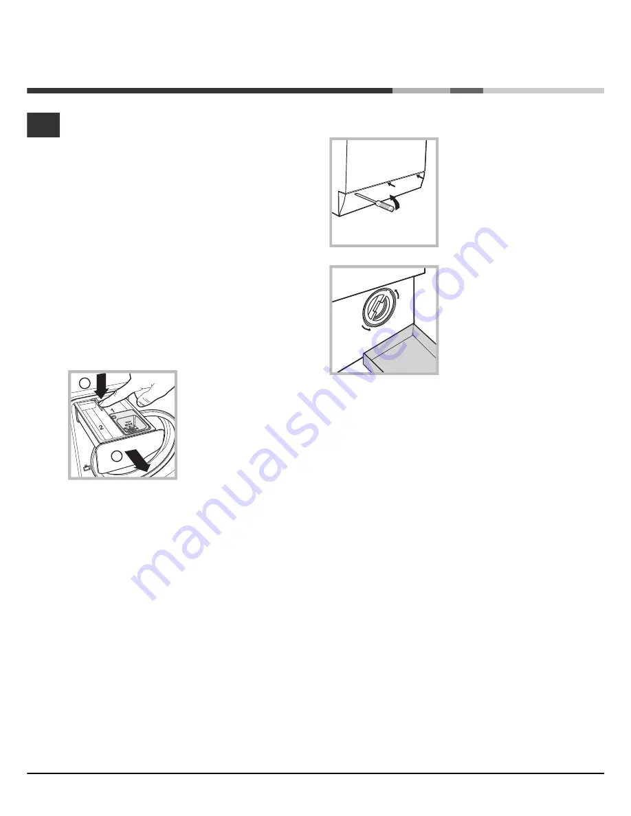 Hotpoint Ariston Aqualtis AQGL 109 Instruction Booklet Download Page 10