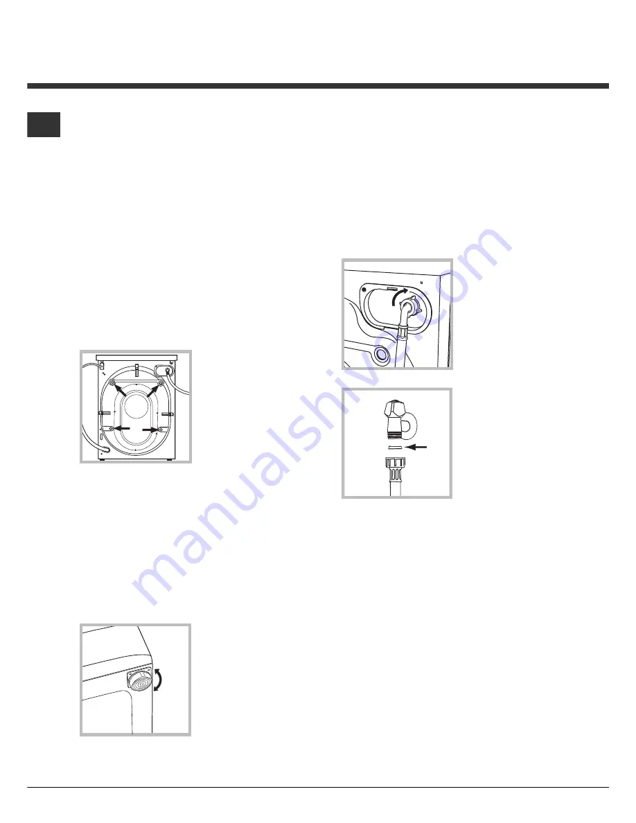 Hotpoint Ariston Aqualtis AQGL 109 Instruction Booklet Download Page 14