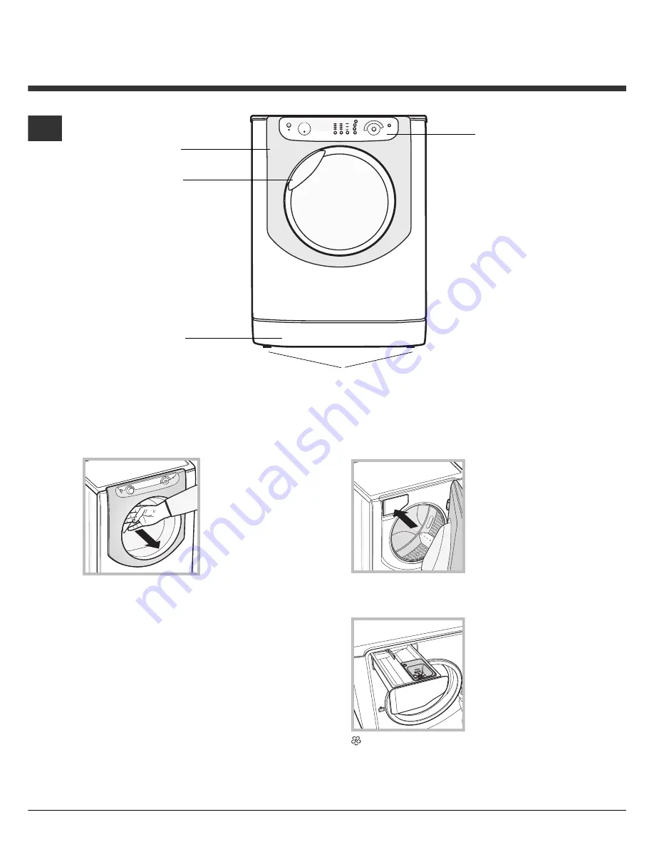 Hotpoint Ariston Aqualtis AQGL 109 Скачать руководство пользователя страница 40