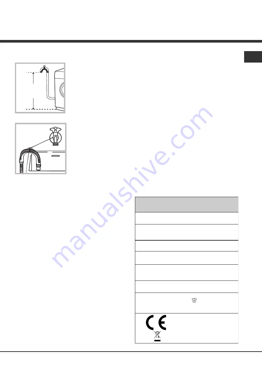 Hotpoint Ariston AQUALTIS AQLF8F 292 U Instructions For Installation And Use Manual Download Page 51