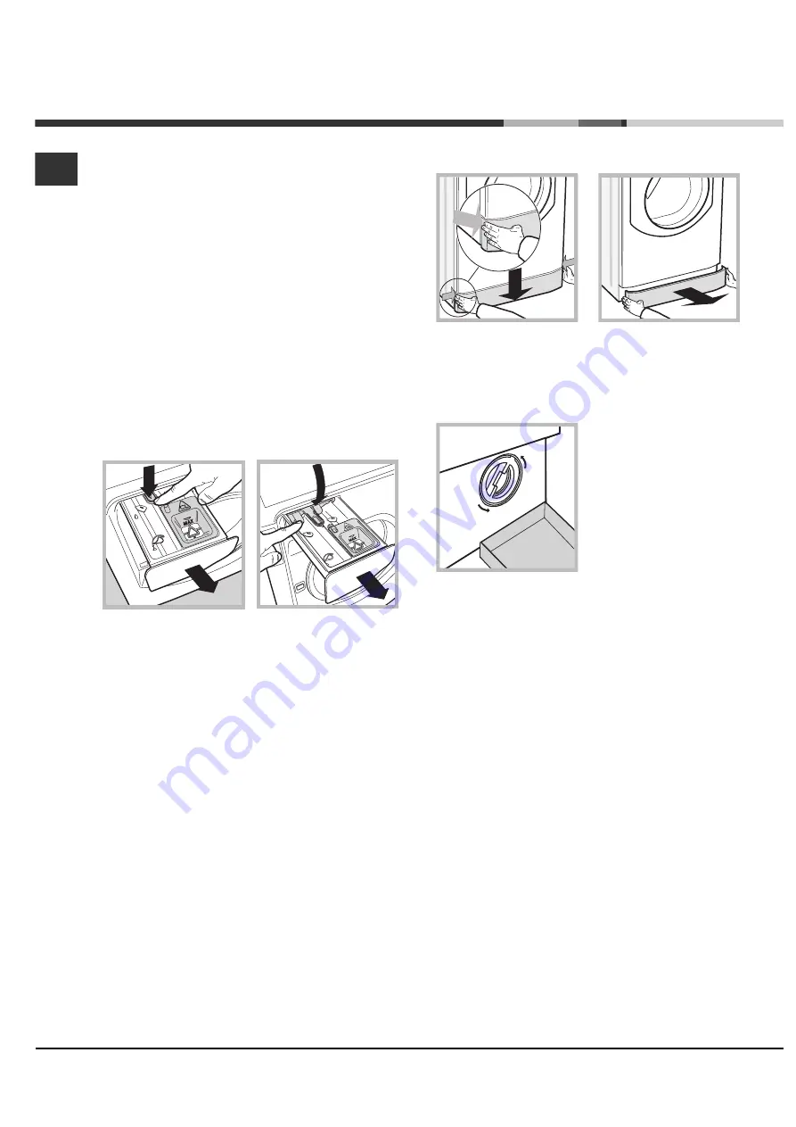 Hotpoint Ariston Aqualtis AQLF9F 69 U Instructions For Installation And Use Manual Download Page 28