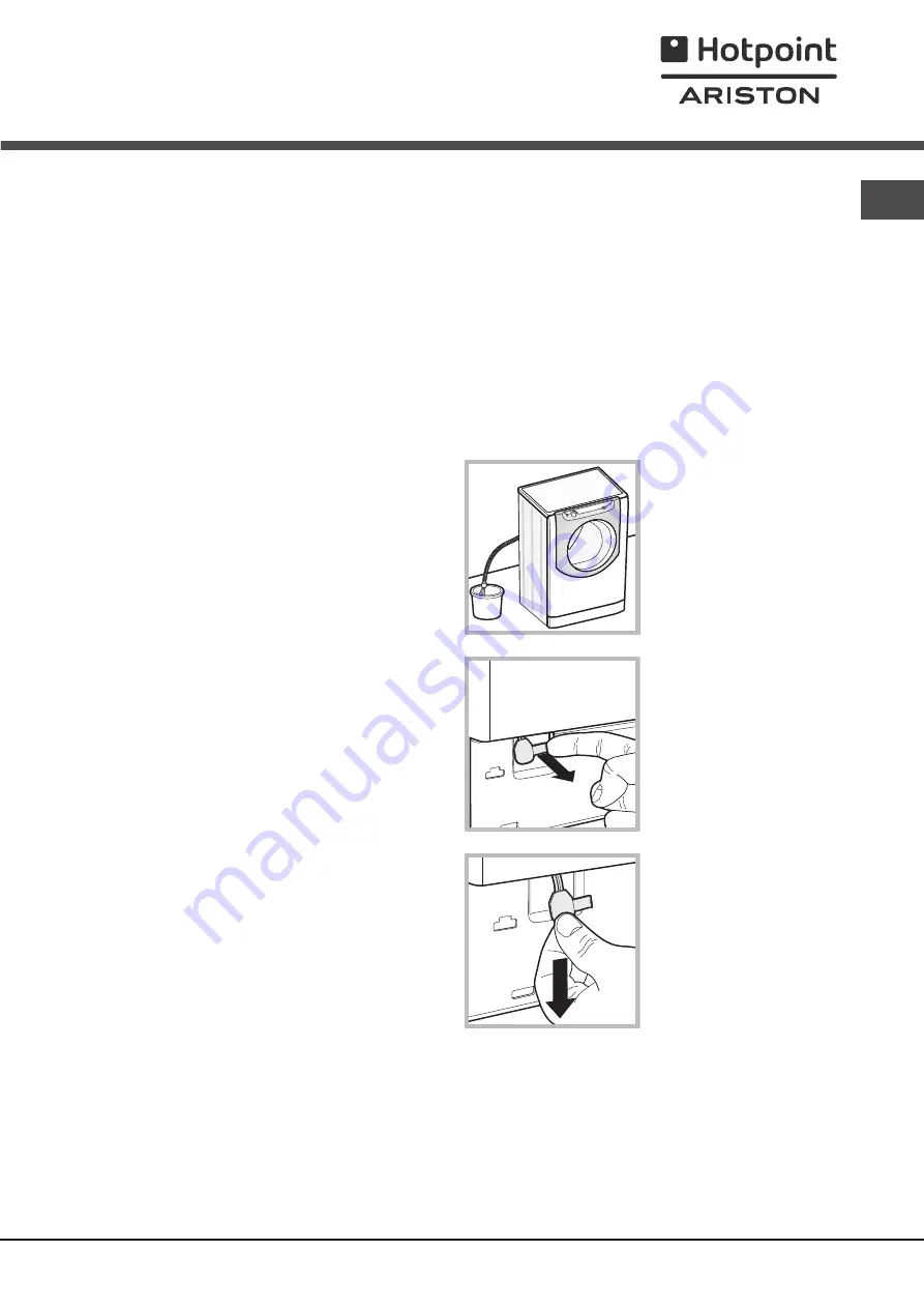 Hotpoint Ariston AQUALTIS AQS82D 29 Instructions For Installation And Use Manual Download Page 17