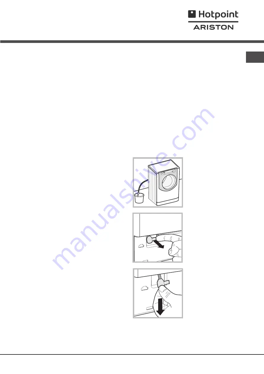 Hotpoint Ariston AQUALTIS AQS82D 29 Instructions For Installation And Use Manual Download Page 41