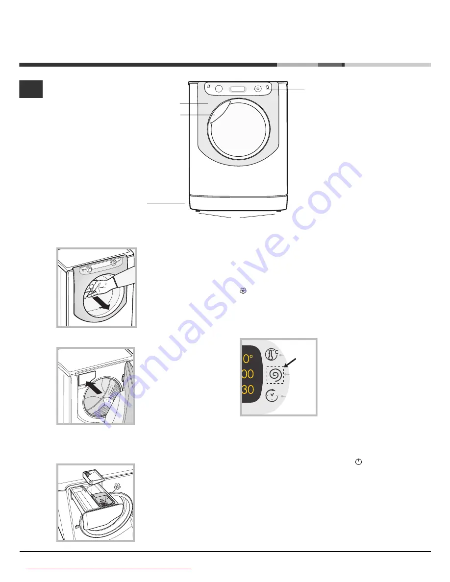 Hotpoint Ariston Aqualtis AQSD 291 U Скачать руководство пользователя страница 4