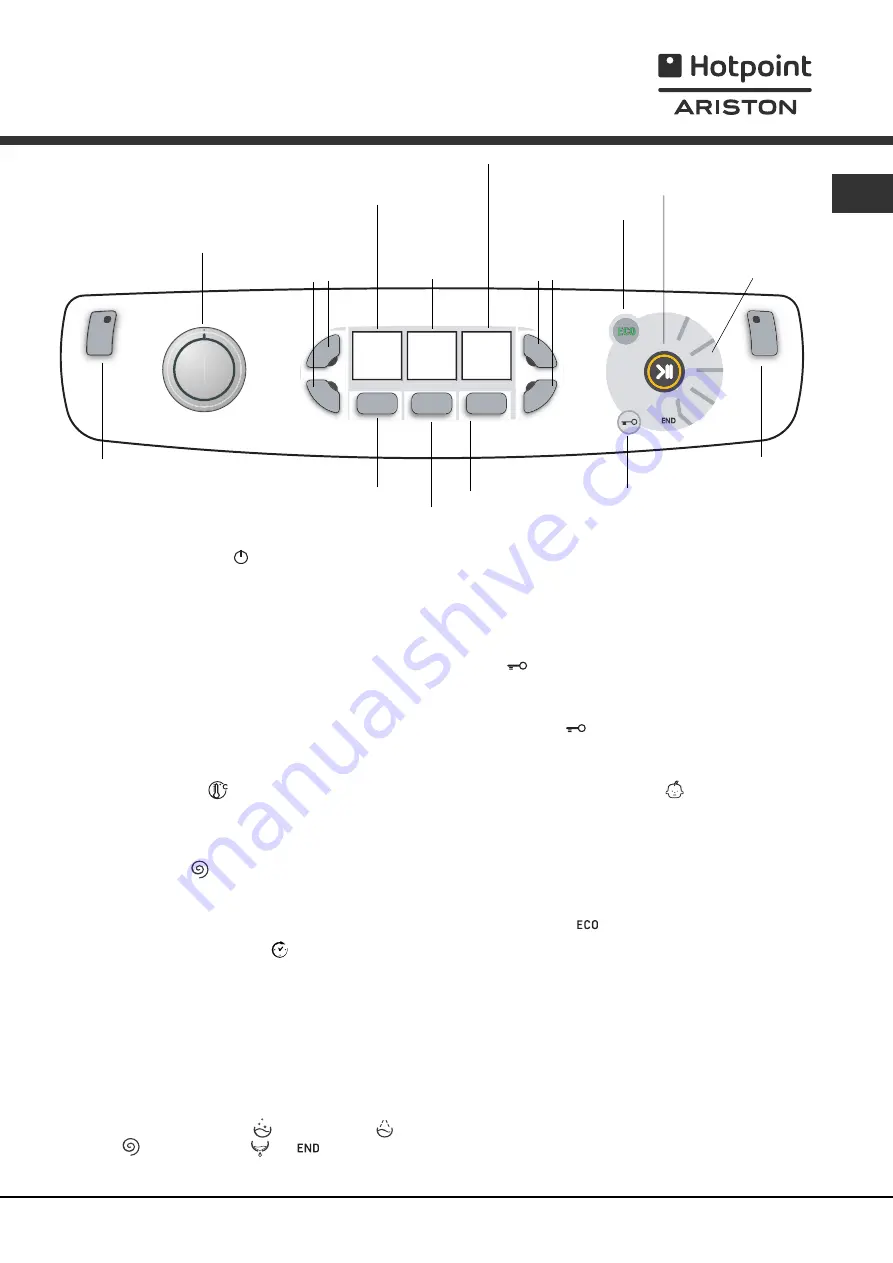 Hotpoint Ariston aqualtis AQSF 29 U Скачать руководство пользователя страница 53