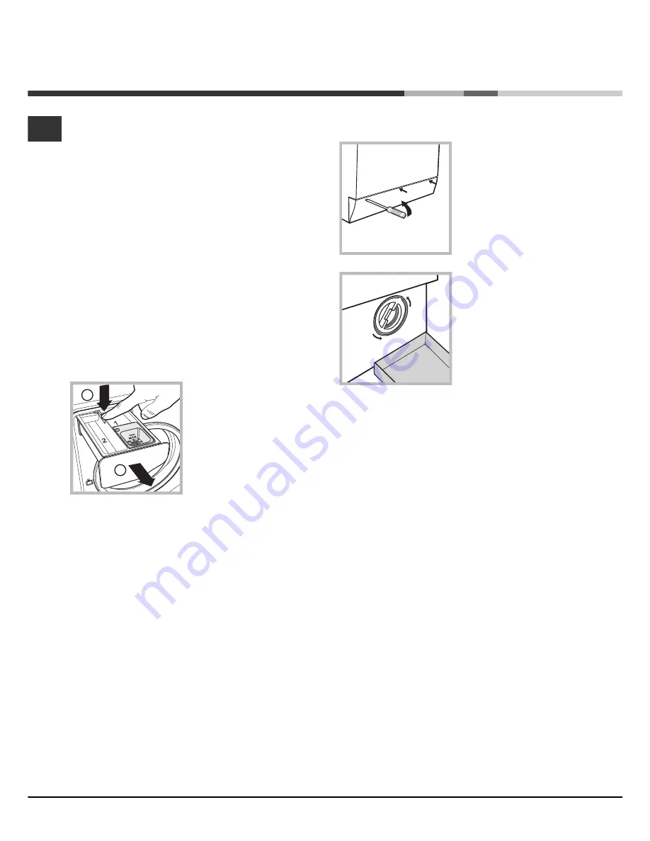 Hotpoint Ariston Aqualtis AQXGF 169 Instruction Booklet Download Page 10