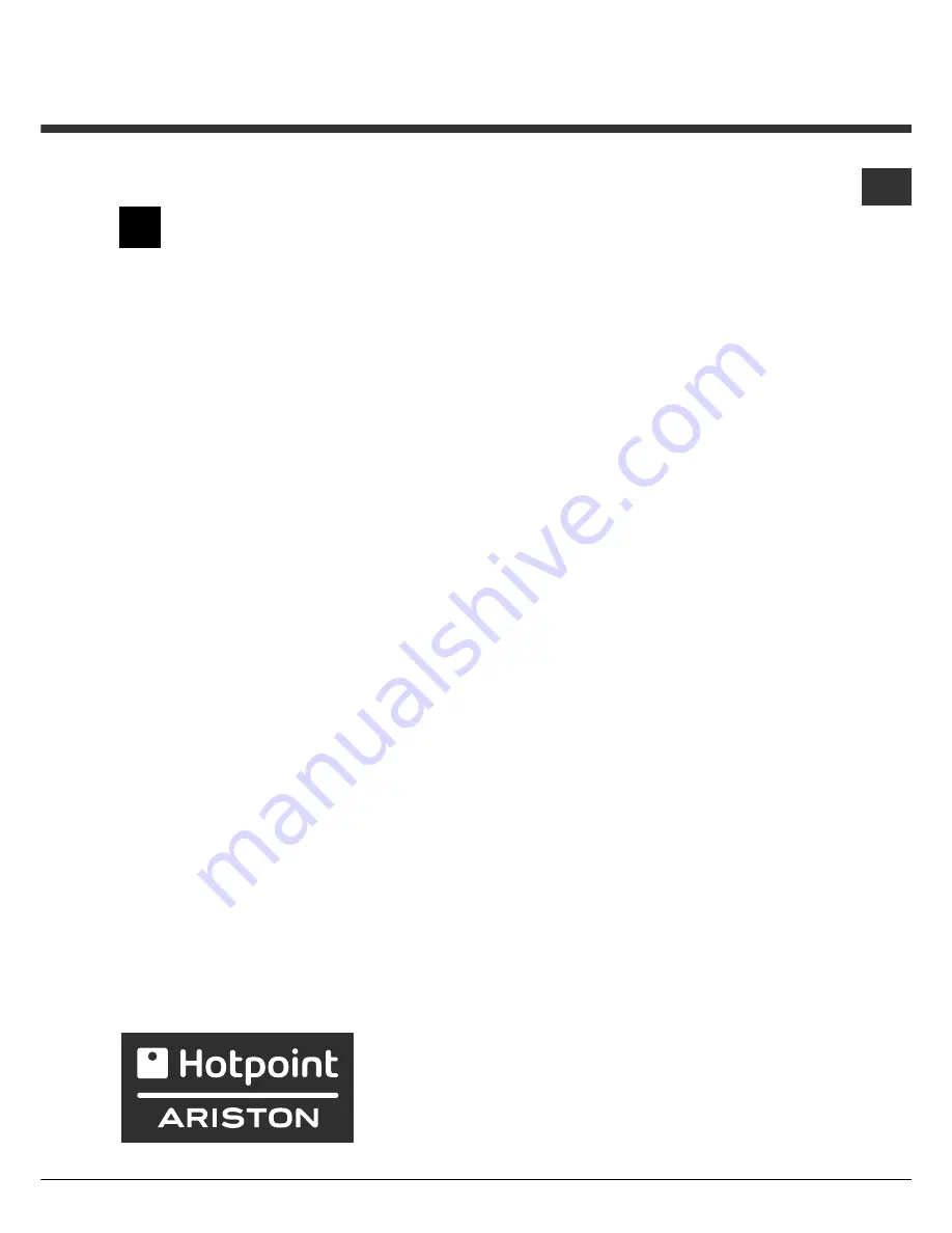 Hotpoint Ariston Aqualtis AQXGF 169 Instruction Booklet Download Page 49