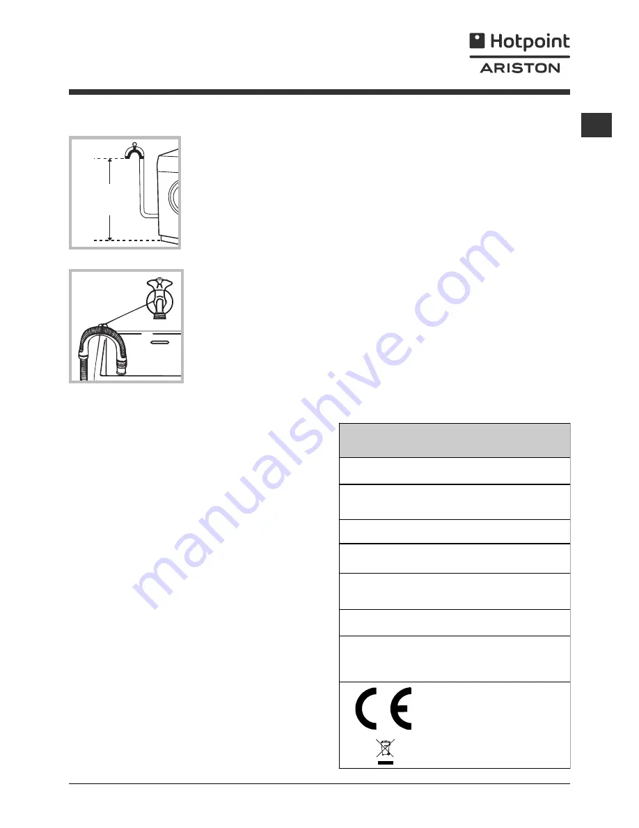 Hotpoint Ariston ARL 105 Instructions For Use Manual Download Page 39