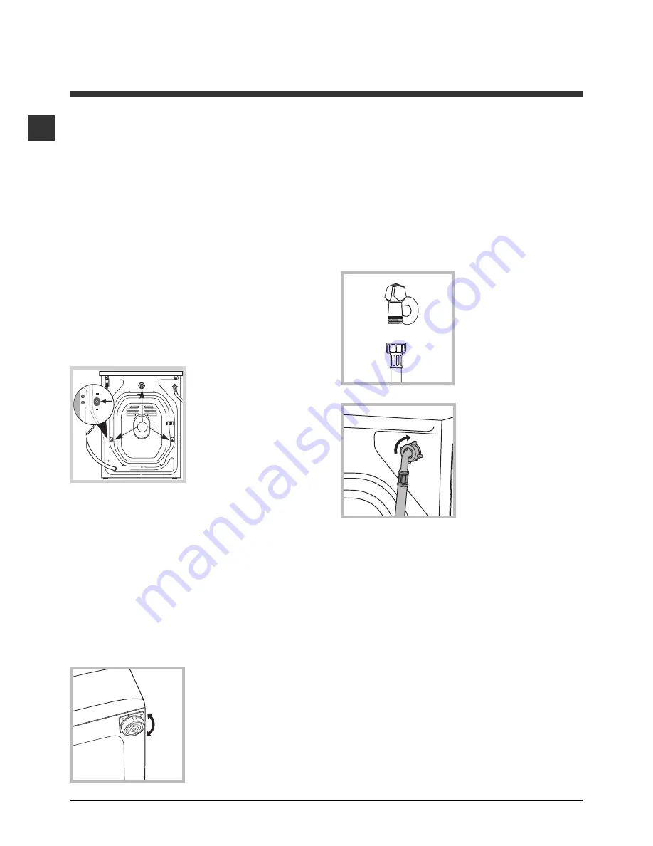 Hotpoint Ariston ARL 105 Instructions For Use Manual Download Page 62