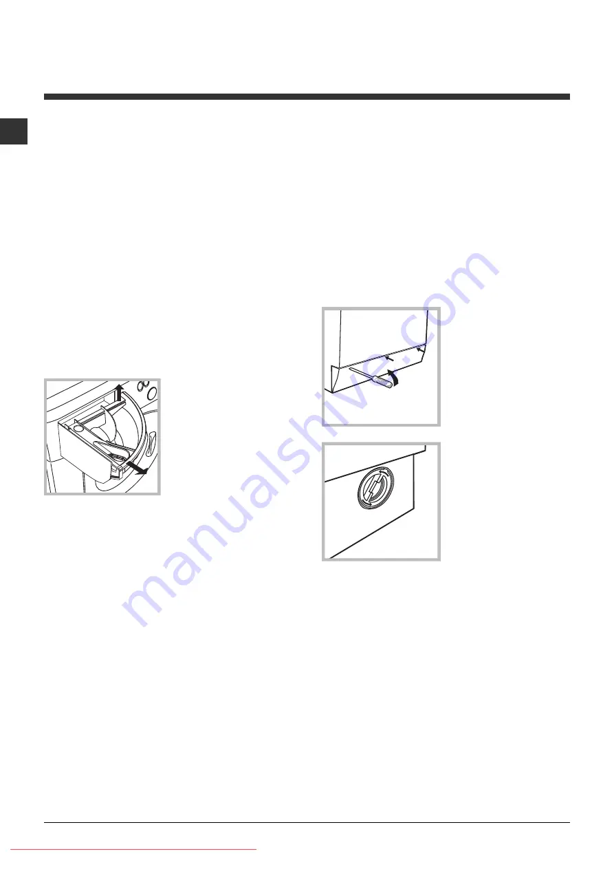 Hotpoint Ariston ARSF 109 Instructions For Use Manual Download Page 46