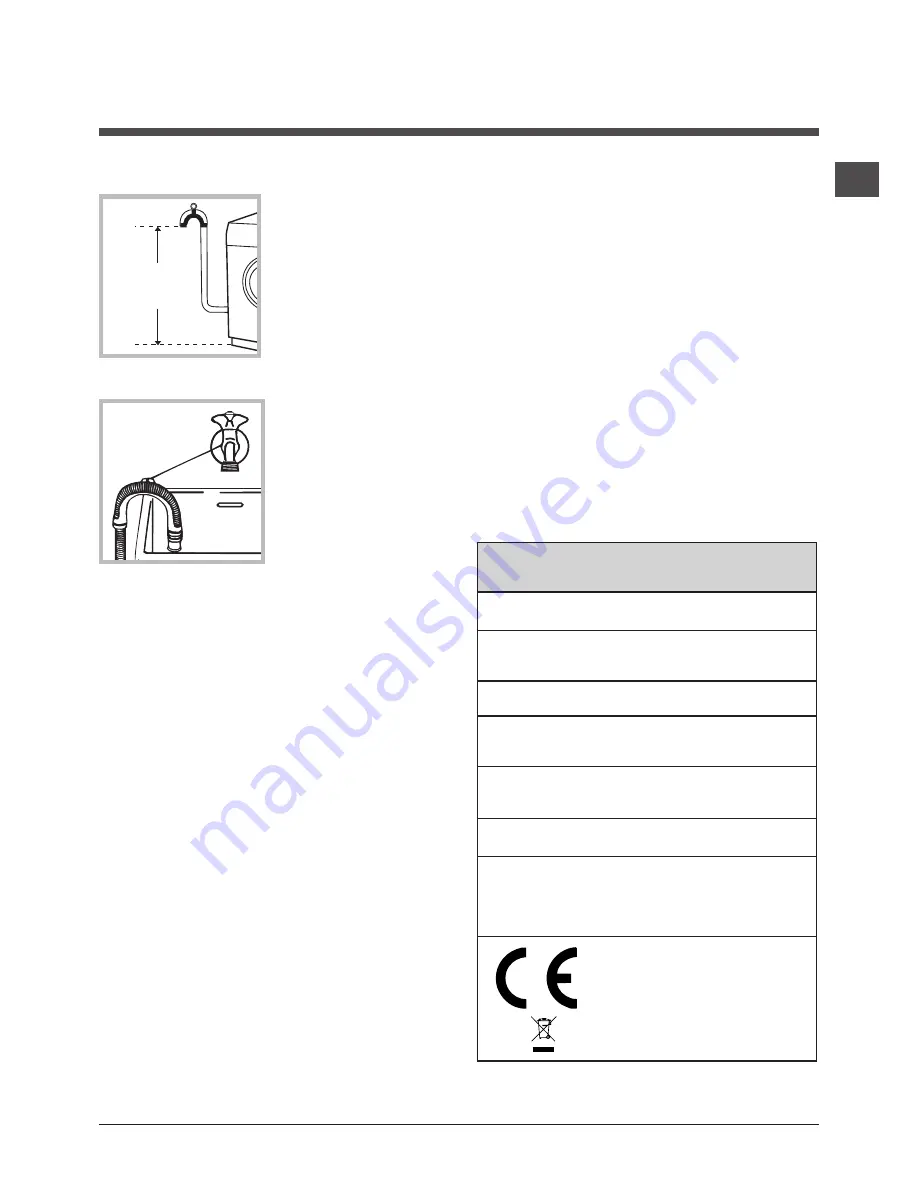 Hotpoint Ariston ARXL 105 Instructions For Use Manual Download Page 27