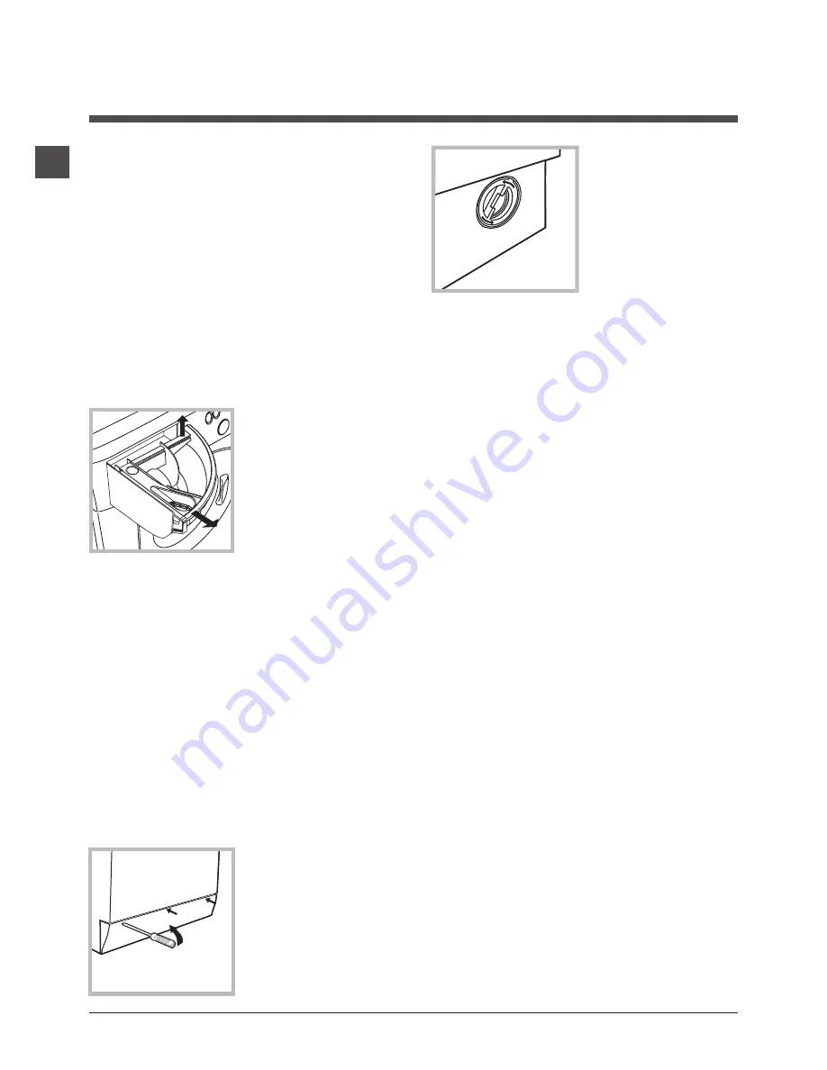 Hotpoint Ariston ARXL 105 Instructions For Use Manual Download Page 70