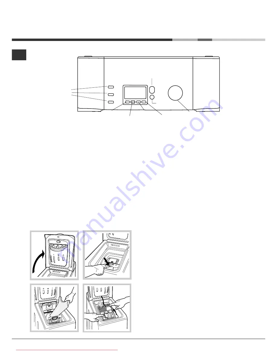 Hotpoint Ariston AVTXF 149 Скачать руководство пользователя страница 52