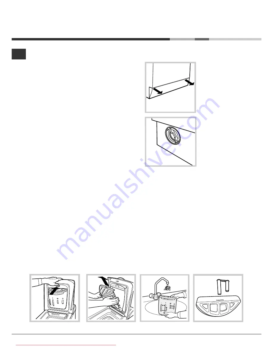 Hotpoint Ariston AVTXF 149 Скачать руководство пользователя страница 58