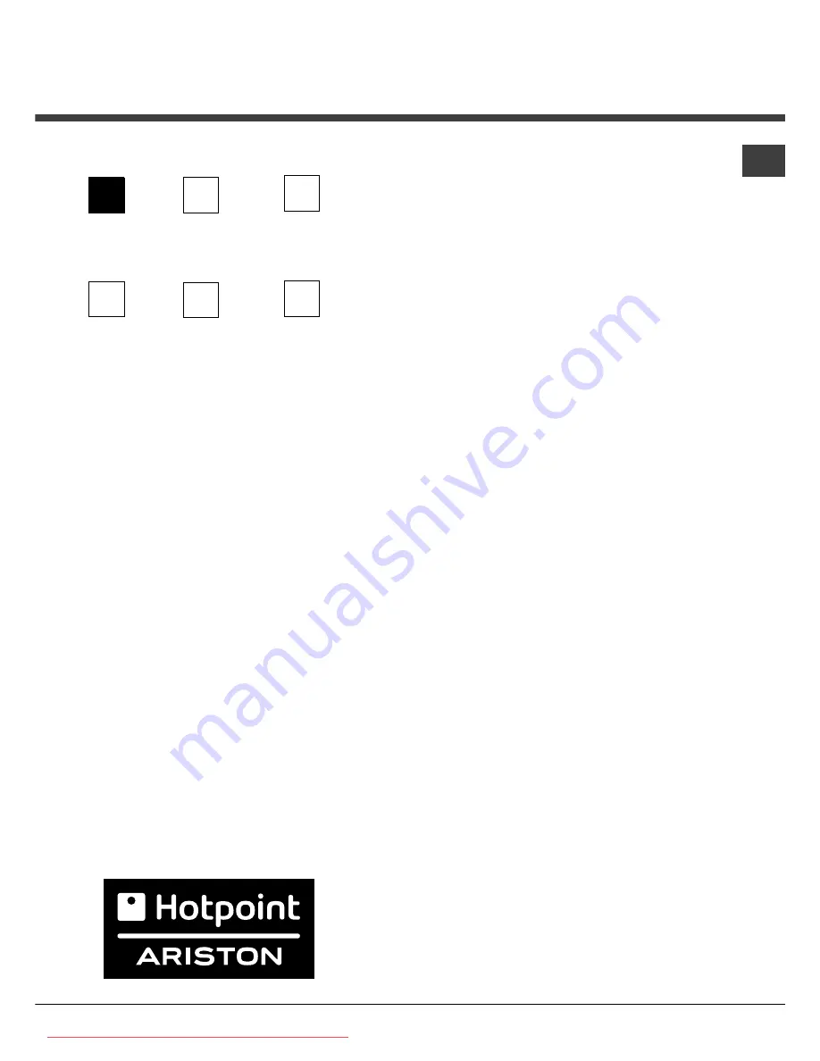 Hotpoint Ariston AVTXL 129 Instructions For Use Manual Download Page 1