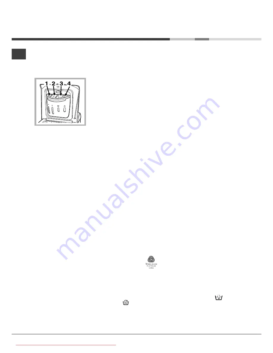 Hotpoint Ariston AVTXL 129 Instructions For Use Manual Download Page 8