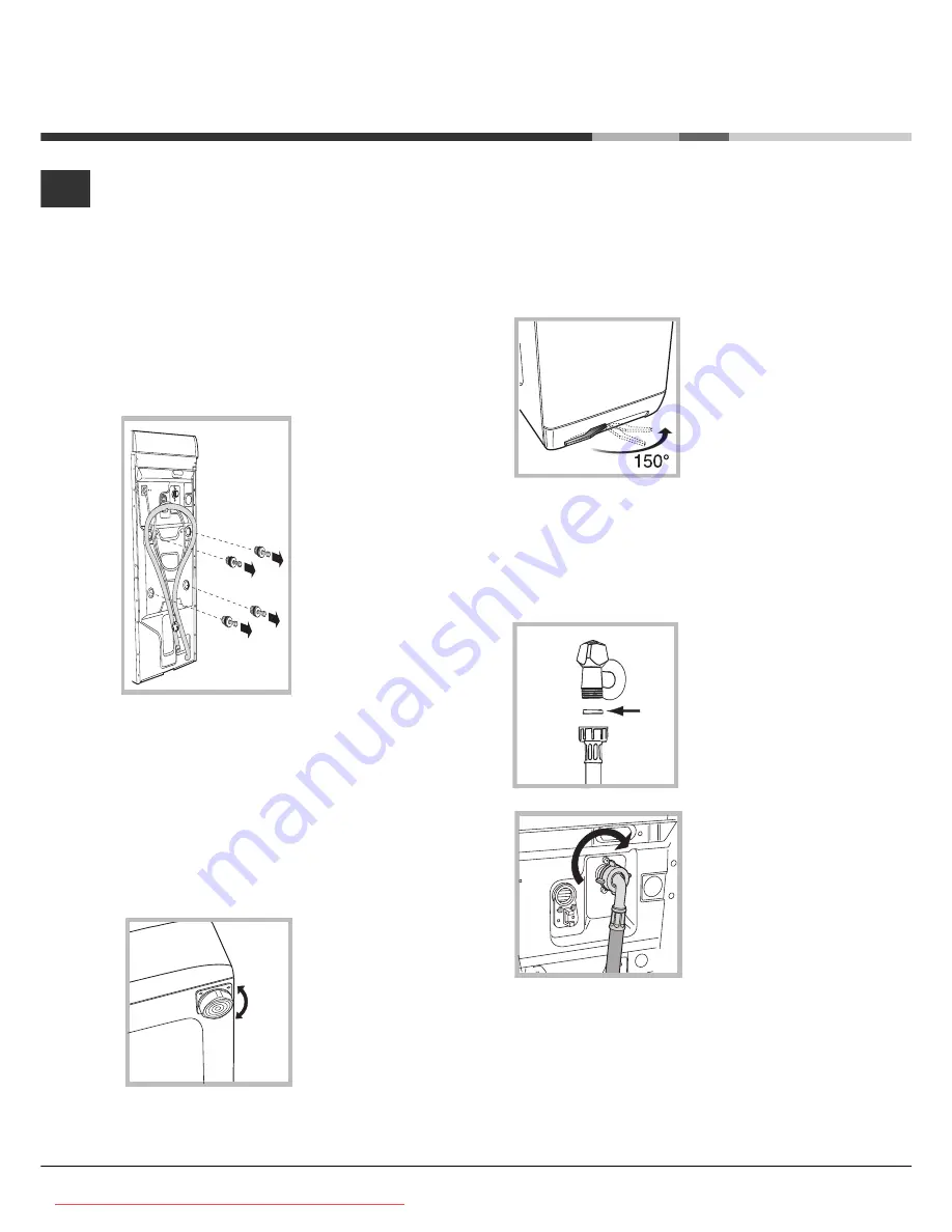 Hotpoint Ariston AVTXL 129 Instructions For Use Manual Download Page 38