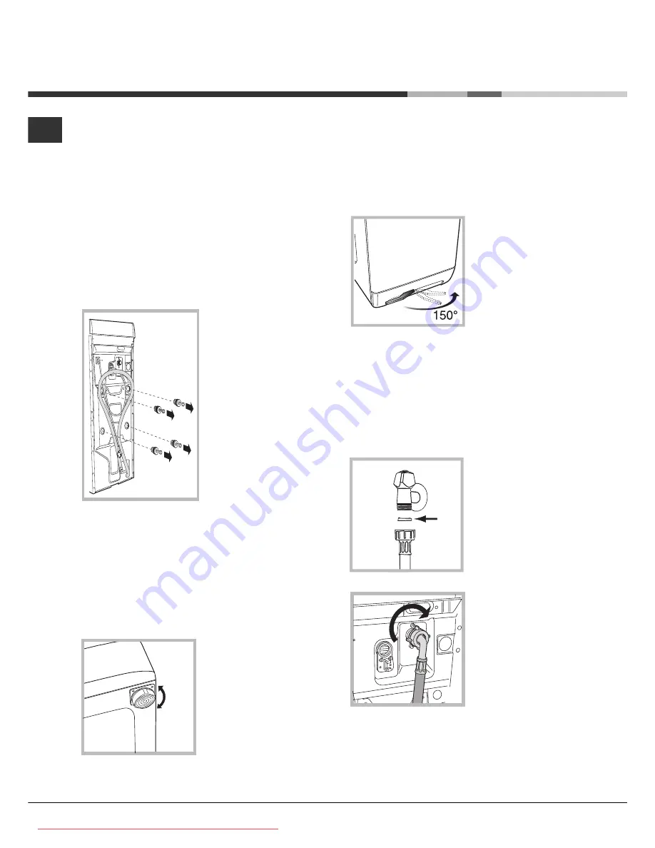 Hotpoint Ariston AVTXL 129 Instructions For Use Manual Download Page 50