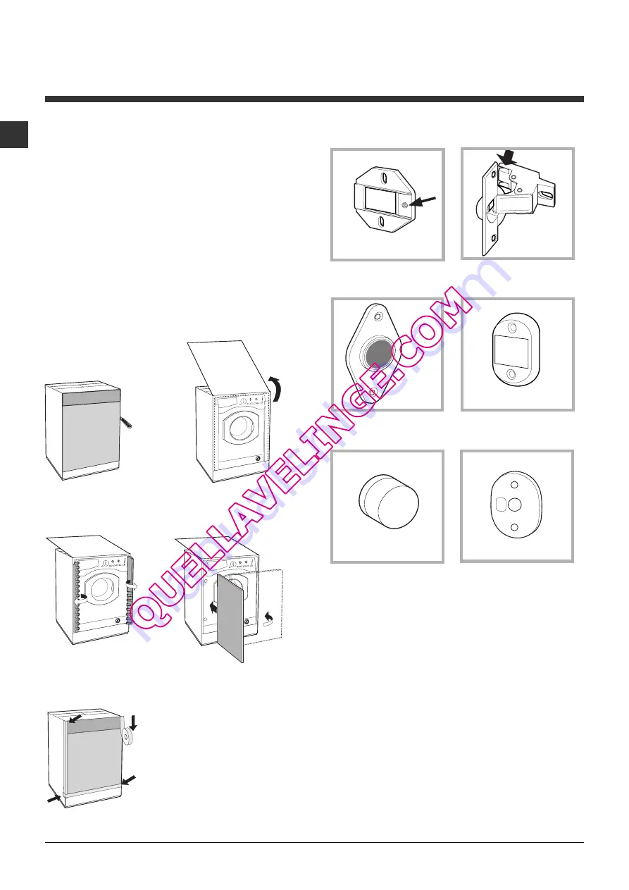 Hotpoint Ariston AWM 108 Скачать руководство пользователя страница 46