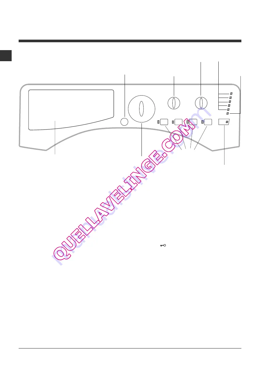 Hotpoint Ariston AWM 108 Instructions For Use Manual Download Page 48