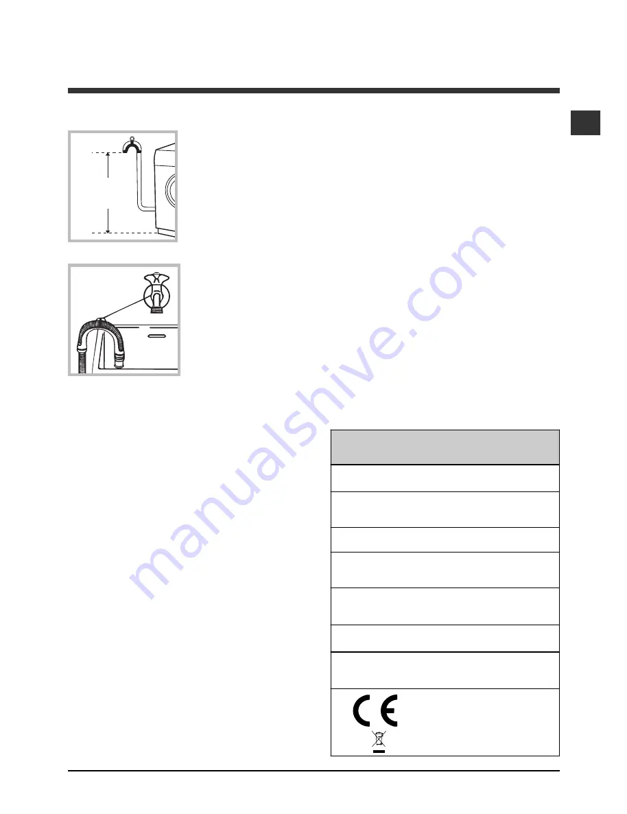 Hotpoint Ariston ECO7F 1292 Instructions For Use Manual Download Page 39