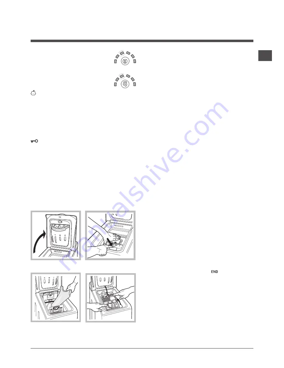 Hotpoint Ariston ECOTF 1051 Instructions For Use Manual Download Page 7