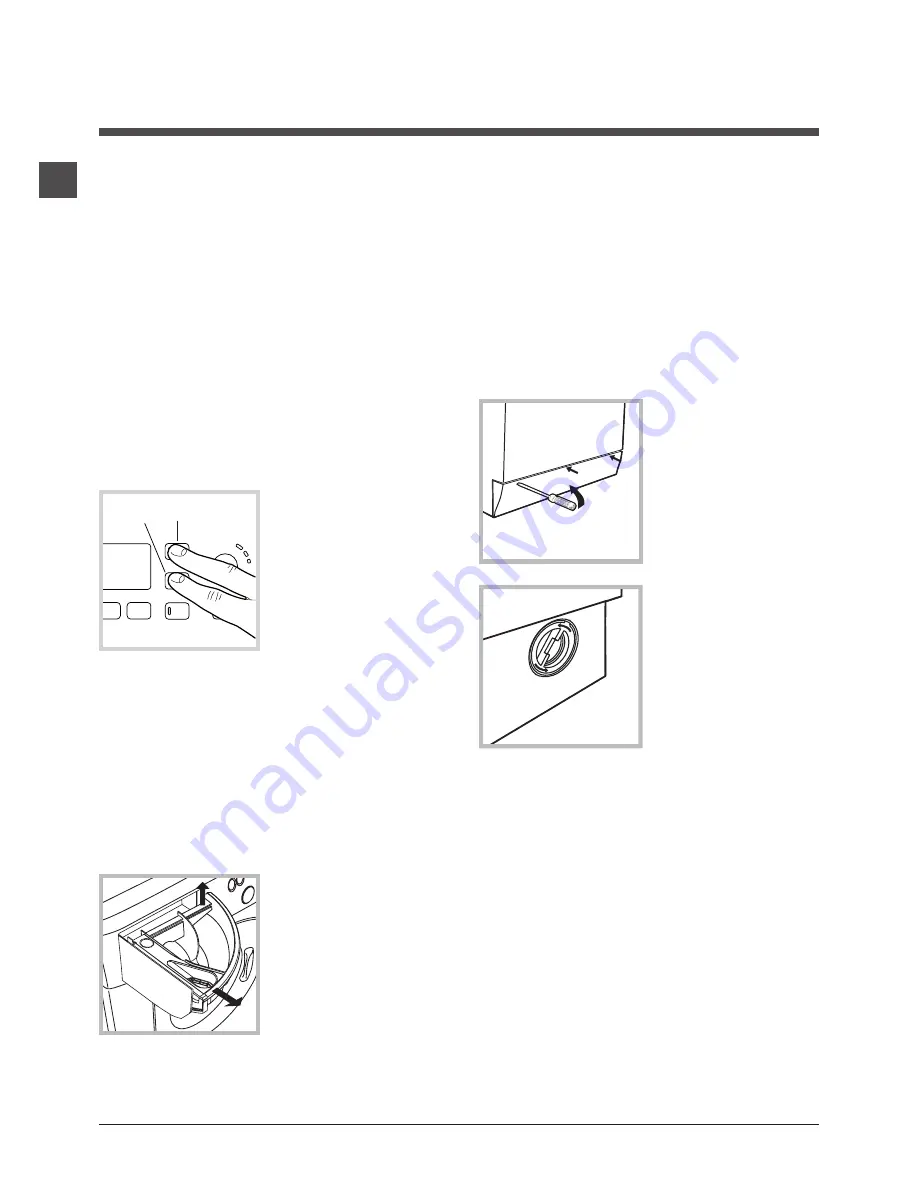 Hotpoint Ariston EFMF 1023 Скачать руководство пользователя страница 40