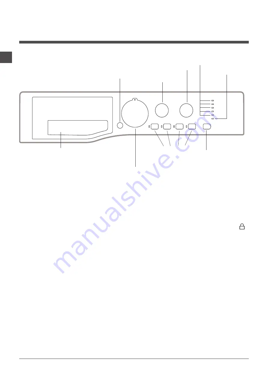 Hotpoint Ariston EFML 923 Instructions For Use Manual Download Page 6