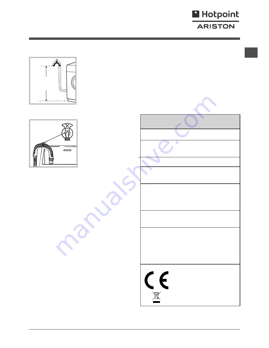 Hotpoint Ariston FMD 722 Скачать руководство пользователя страница 39