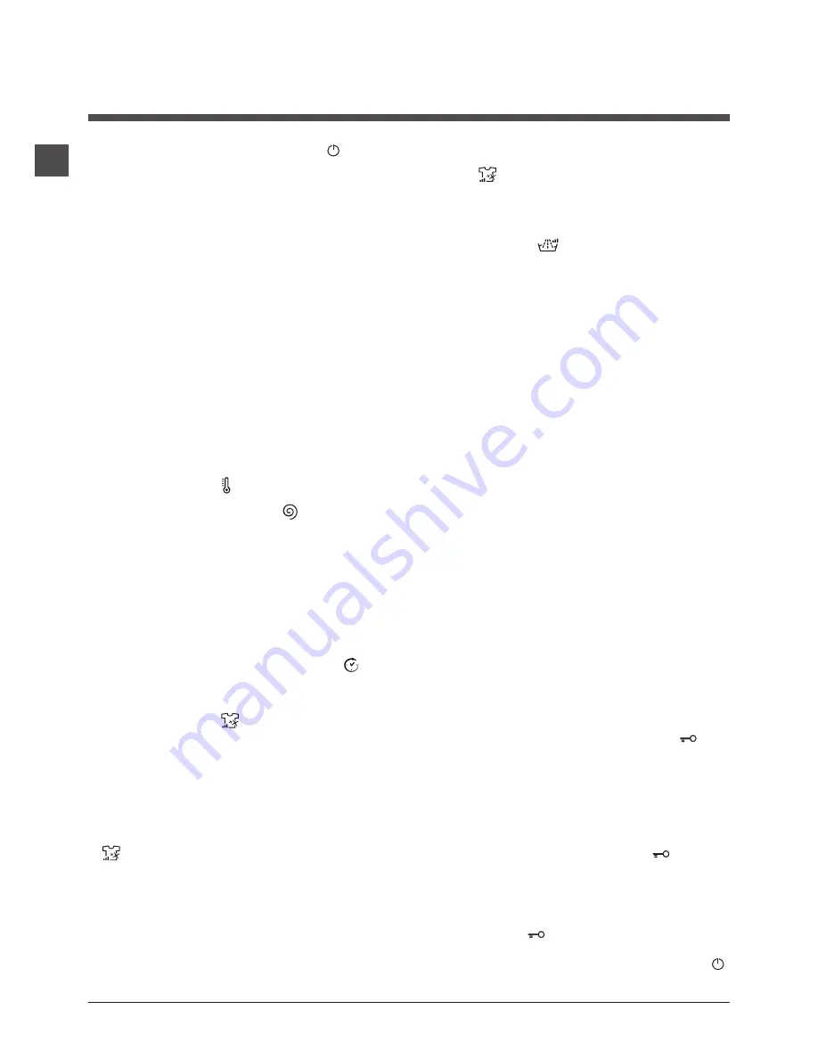 Hotpoint Ariston FMD 722 Instructions For Use Manual Download Page 56