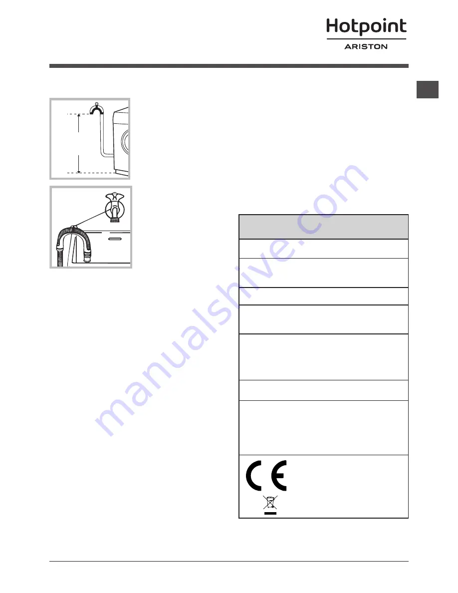 Hotpoint Ariston FMG 743 Скачать руководство пользователя страница 15