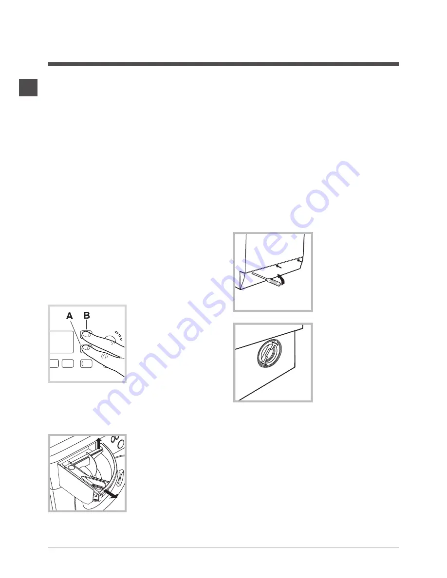 Hotpoint Ariston FMG 743 Скачать руководство пользователя страница 16