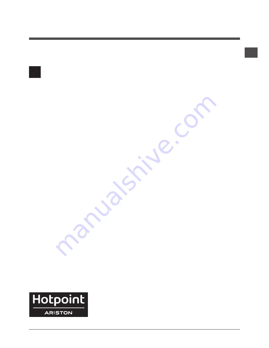 Hotpoint Ariston FMG 743 Instructions For Use Manual Download Page 37