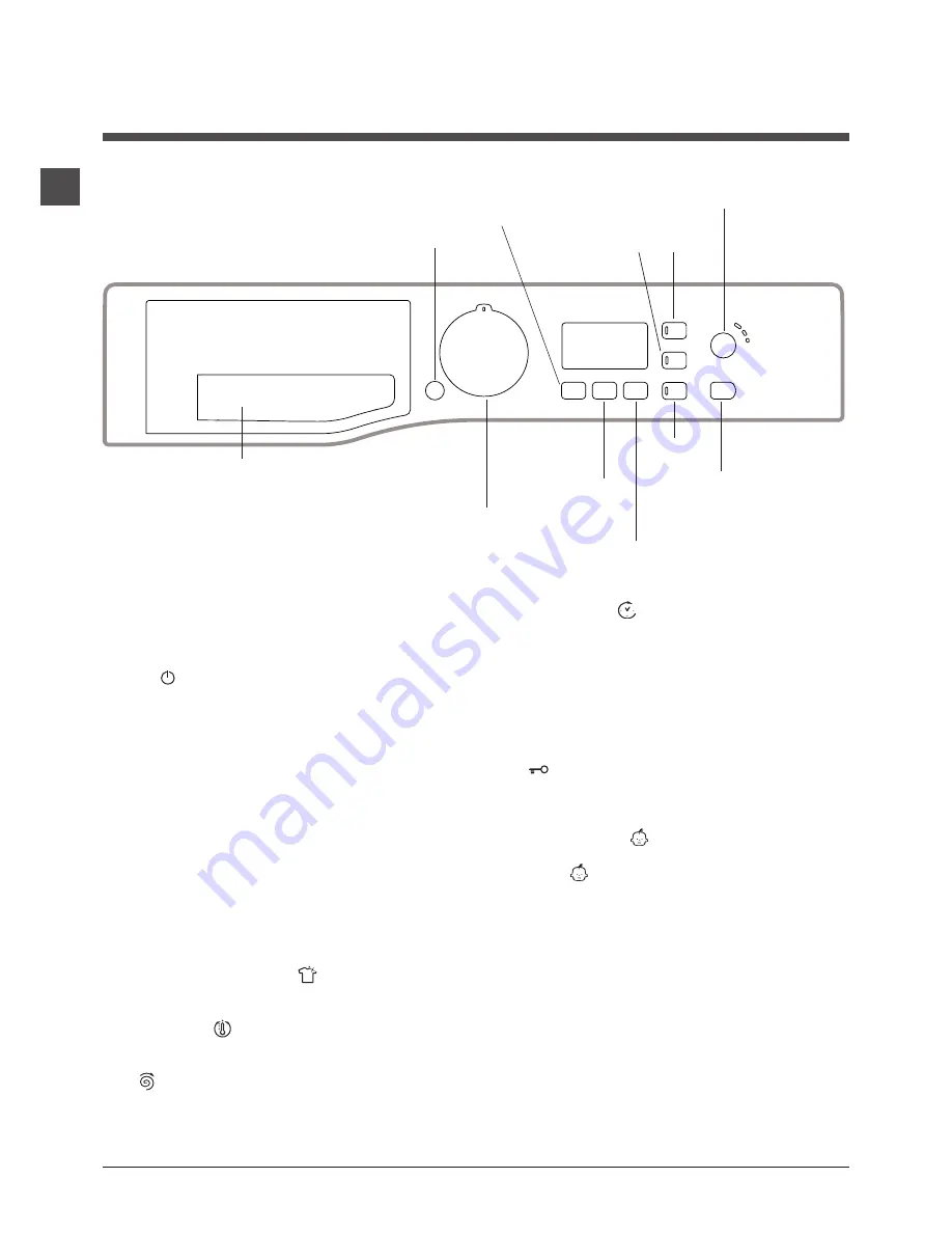 Hotpoint Ariston FMG 823 Скачать руководство пользователя страница 6