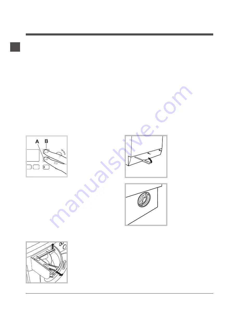 Hotpoint Ariston FMG 823 Скачать руководство пользователя страница 16