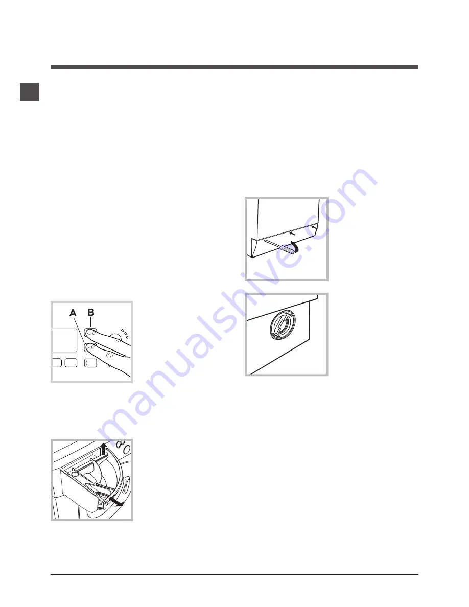 Hotpoint Ariston FMG 823 Скачать руководство пользователя страница 28