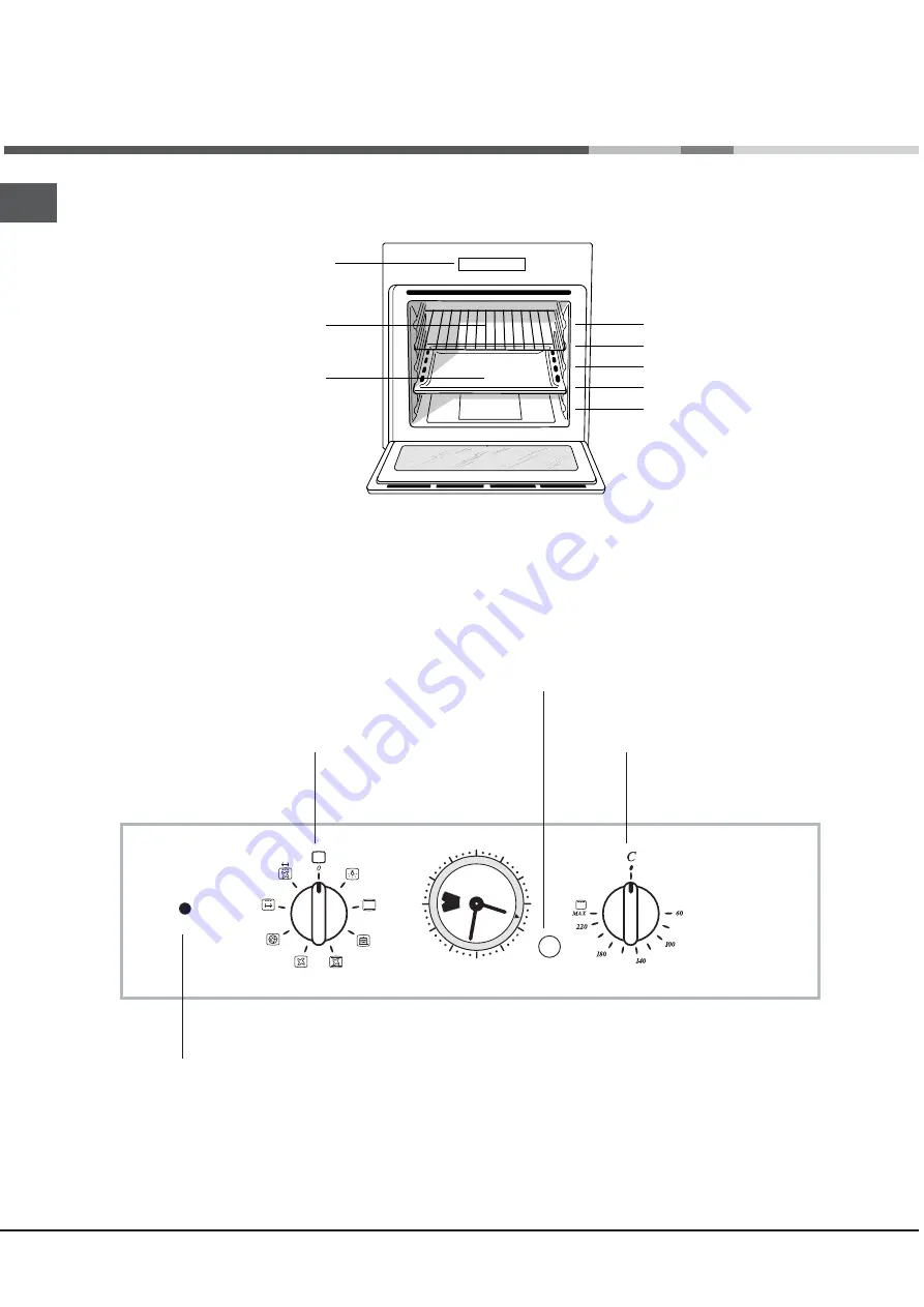 Hotpoint Ariston FT 820.1 IX/HA Operating Instructions Manual Download Page 4