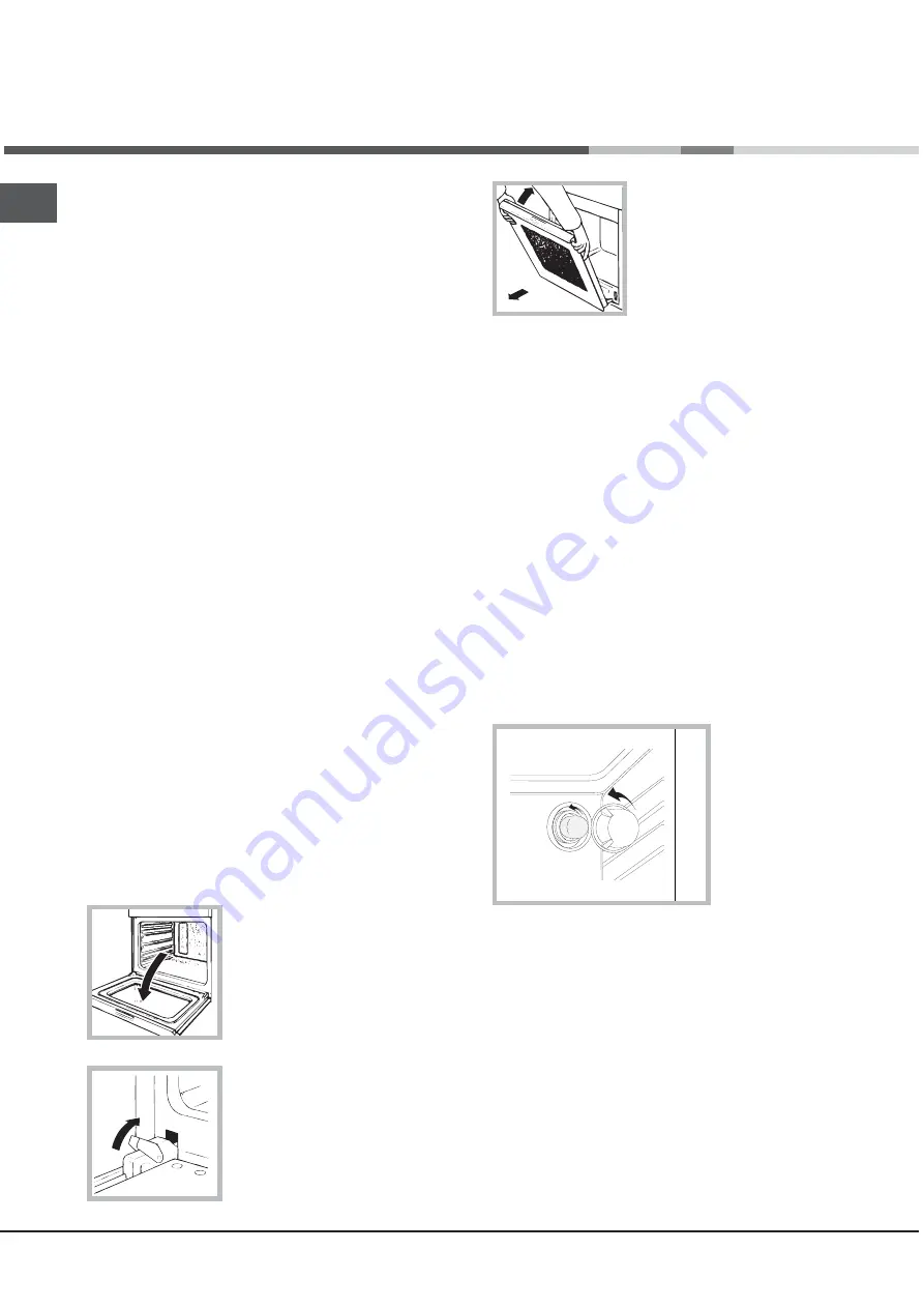 Hotpoint Ariston FT 820.1 IX/HA Operating Instructions Manual Download Page 54